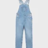 Salopettes longues en denim Salopettes longues en denim