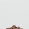 Sandales en cuir à boucles