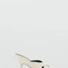Sandales à talons en cuir avec lanières croisées Sandales à talons en cuir avec lanières croisées