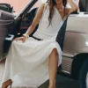 Sandales à talons et bride à la cheville