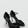 Sandales à talons hauts en satin