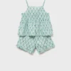 Short de pyjama à volants