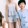 Short de pyjama à volants