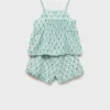 Short de pyjama à volants