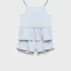 Short de pyjama à volants
