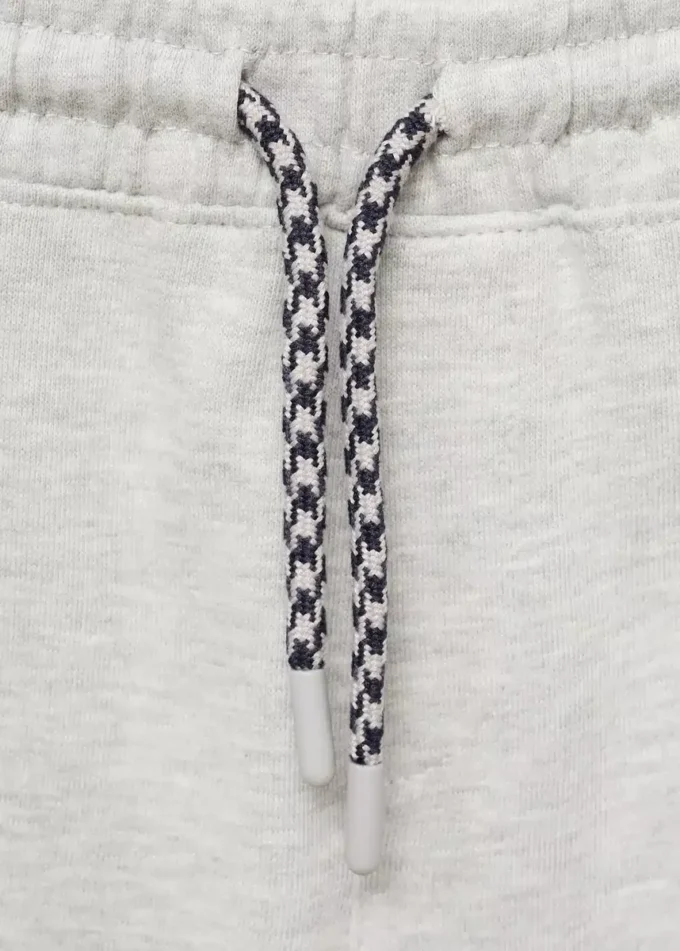 Short en coton avec cordon de serrage