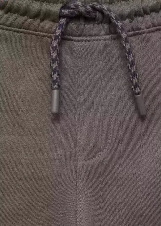 Short en coton avec cordon de serrage