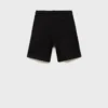Short en coton avec cordon de serrage Short en coton avec cordon de serrage