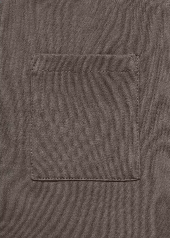 Short en coton avec cordon de serrage Short en coton avec cordon de serrage