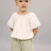 Short en coton effet denim Short en coton effet denim