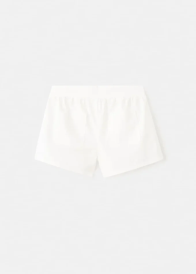Short en coton uni