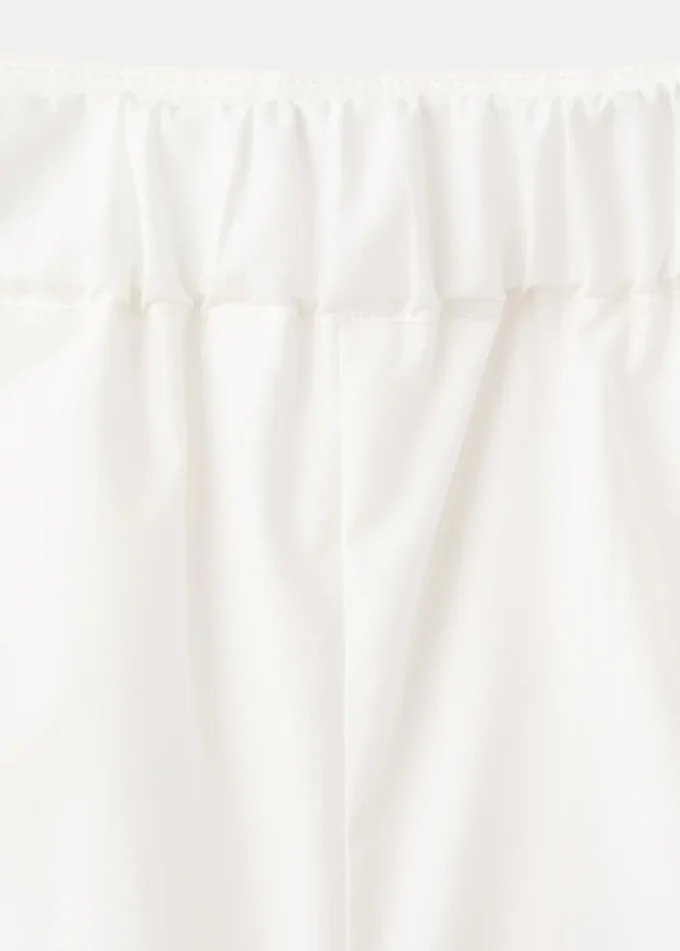 Short en coton uni