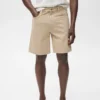 Short en denim coupe classique