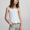 Short en denim coupe droite Short en denim coupe droite