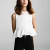 Short en denim coupe droite Short en denim coupe droite