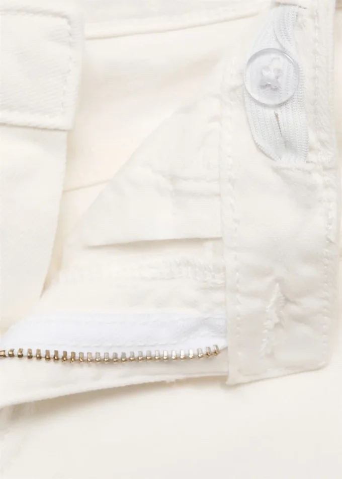 Short en denim coupe droite Short en denim coupe droite