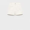 Short en denim coupe droite Short en denim coupe droite