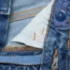 Short en denim coupe droite Short en denim coupe droite