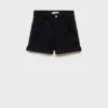 Short en denim coupe droite Short en denim coupe droite