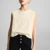 Short en denim à ourlet effiloché