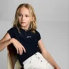 Short en denim à ourlet effiloché Short en denim à ourlet effiloché