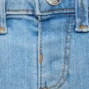 Short en denim à revers Short en denim à revers