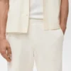 Short en maille structurée