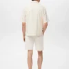 Short en maille structurée