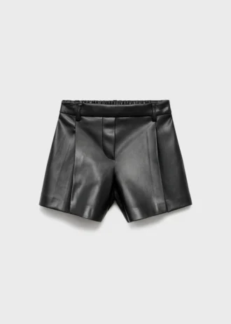 Shorts effet cuir