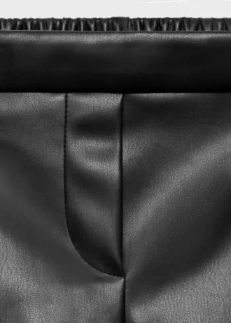 Shorts effet cuir