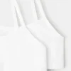 Soutien-gorge bandeau en coton