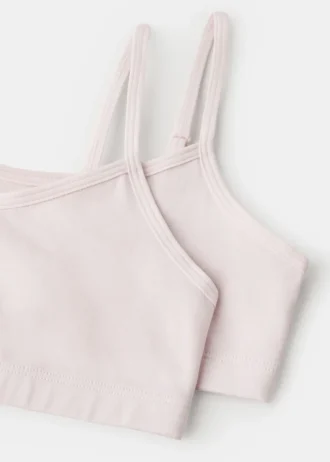 Soutien-gorge bandeau en coton