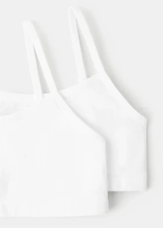 Soutien-gorge bandeau en coton