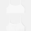 Soutien-gorge bandeau en coton
