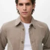 Surchemise en coton velours côtelé Surchemise en coton velours côtelé