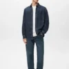 Surchemise en denim à poche