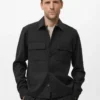 Surchemise en flanelle avec poches