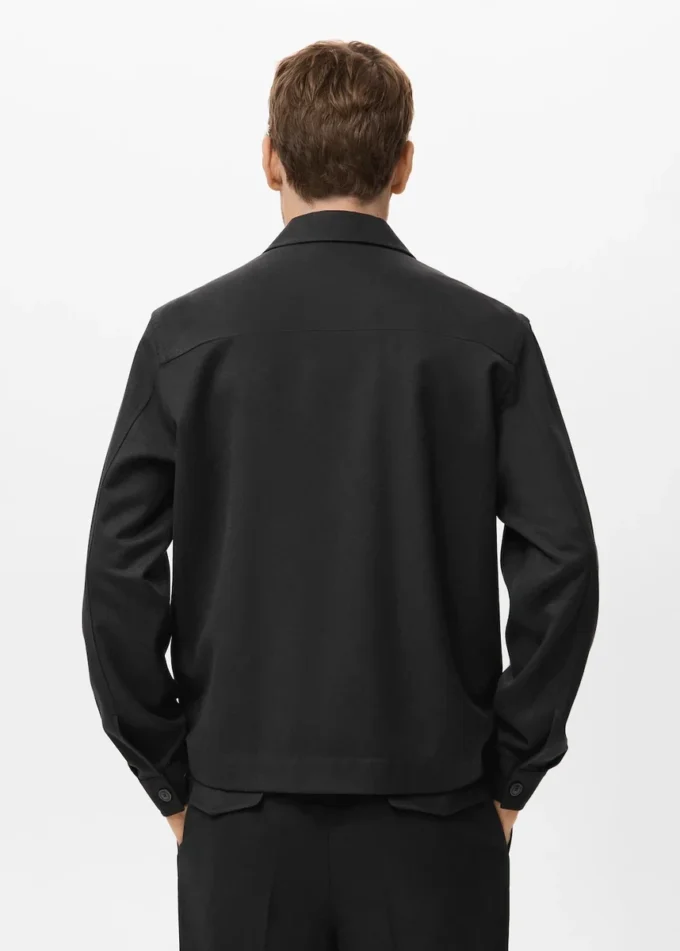 Surchemise en flanelle avec poches