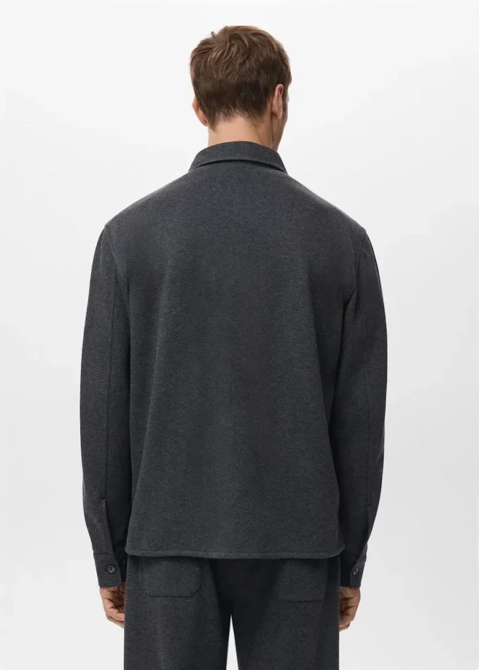 Surchemise en flanelle avec poches