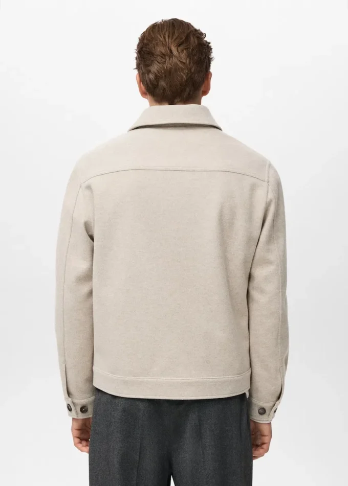 Surchemise en flanelle avec poches