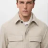 Surchemise en flanelle avec poches