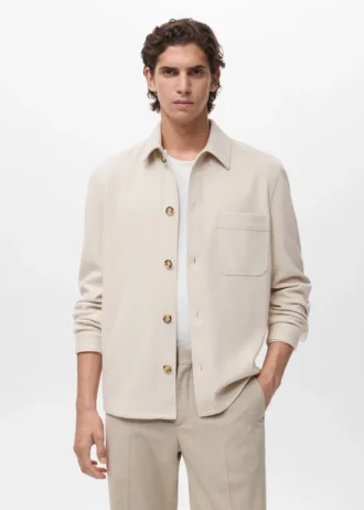 Surchemise en flanelle coupe classique