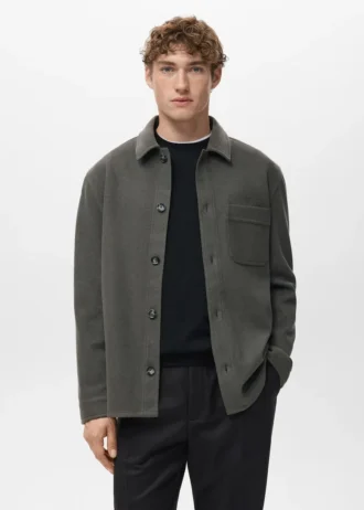 Surchemise en flanelle coupe classique