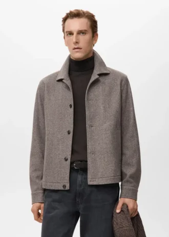 Surchemise en flanelle coupe classique