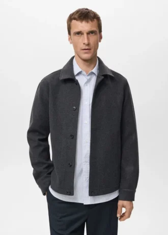 Surchemise en flanelle coupe classique