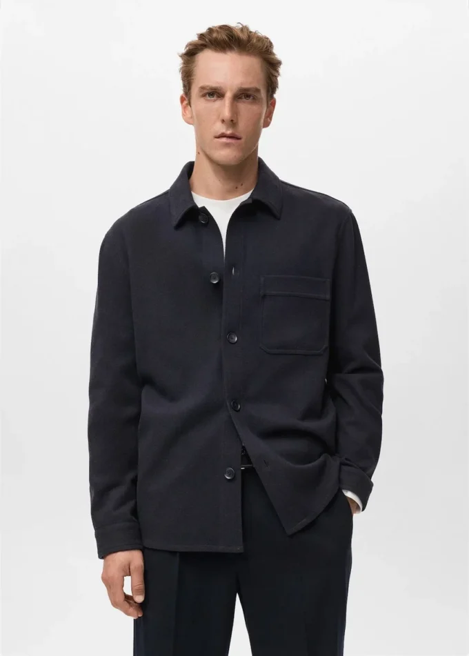 Surchemise en flanelle coupe classique