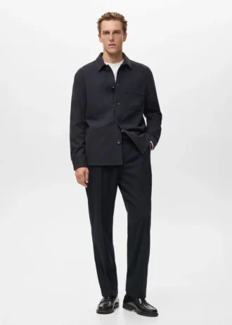 Surchemise en flanelle coupe classique