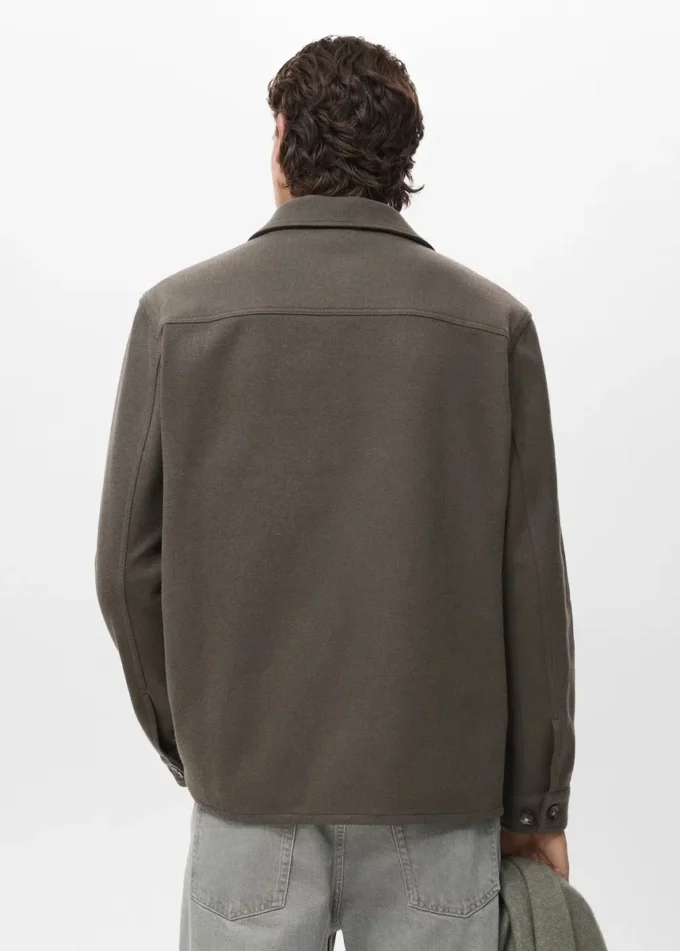 Surchemise en flanelle coupe classique Surchemise en flanelle coupe classique