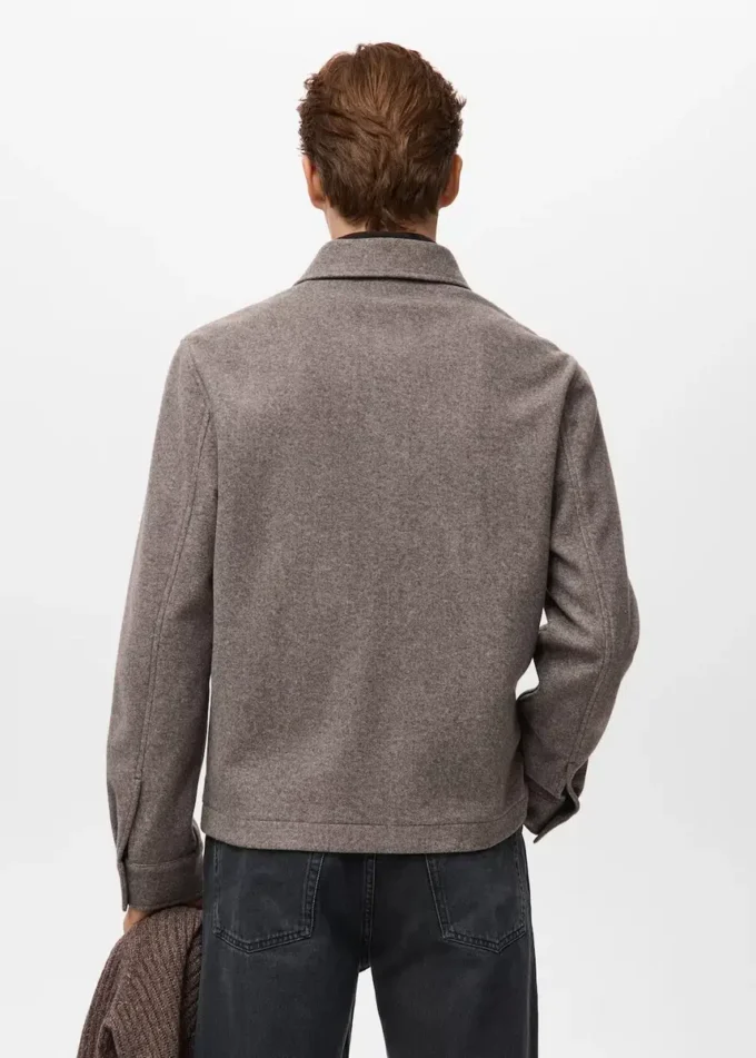 Surchemise en flanelle coupe classique Surchemise en flanelle coupe classique