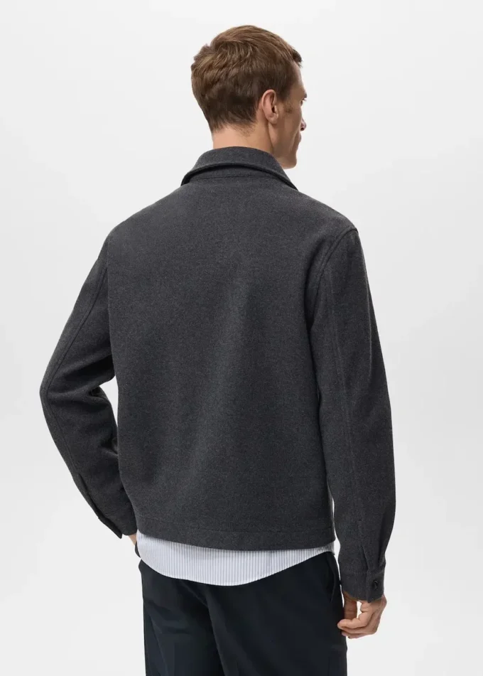 Surchemise en flanelle coupe classique